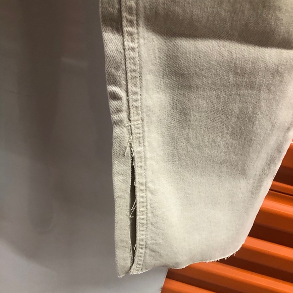 ๐๐๐ ZARA High Waisted Jeans w Slits, 4/36, NWT - Picture 4 of 12